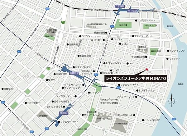 東京都中央区湊2丁目(賃貸マンション2LDK・9階・42.19㎡)の写真 その16