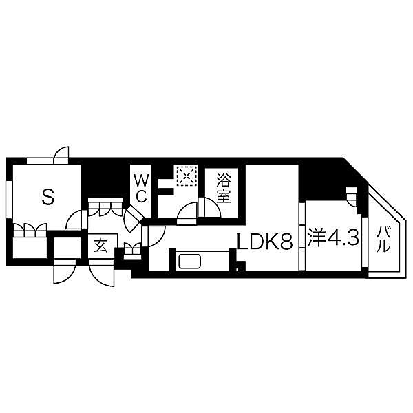 東京都台東区東上野1丁目(賃貸マンション1SLDK・6階・40.07㎡)の写真 その2