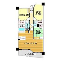 フェスティオ堂の前 402 ｜ 山口県山口市堂の前町2-44（賃貸マンション3LDK・4階・70.45㎡） その2