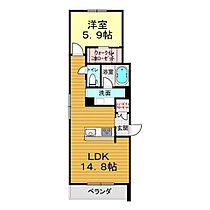 山口県山口市小郡下郷2890番地1（賃貸マンション1LDK・2階・47.50㎡） その2