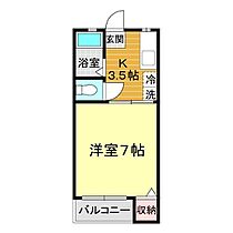 メゾンエスポワール 202 ｜ 山口県山口市平井256-6（賃貸アパート1K・2階・22.00㎡） その2