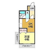 山口第一ハイツ 401 ｜ 山口県山口市中市町7-9（賃貸マンション1DK・4階・22.75㎡） その2