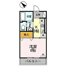 山口県山口市平井831-15（賃貸アパート1K・2階・23.59㎡） その2