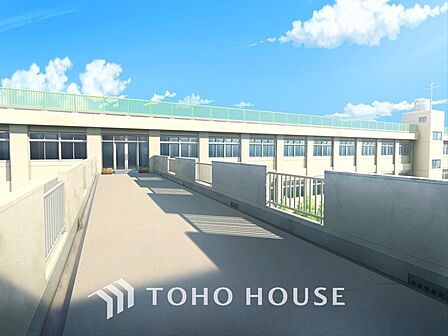 新宿区立新宿中学校 距離約1500m