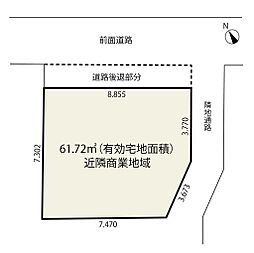 北千住駅「徒歩３分」 マルイ「徒歩２分」 近商「建蔽率８０％」 価値ある土地・限定1区画