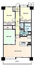 間取図画像 3LDK