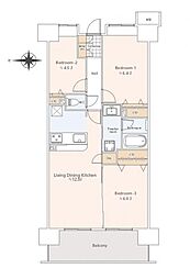 間取図画像 3LDK