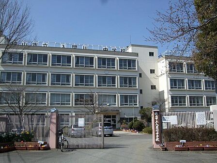 狭山市立入間川中学校まで徒歩26分2033ｍ！適度な通学距離により、生活リズムの安定や体力づくりにも寄与。