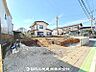 外観：現在建築中の現場で工事進行中です。現地写真（2026年10月12日撮影）をご覧ください。