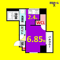 Casa Avenue Ikeshita  ｜ 愛知県名古屋市千種区池下1丁目（賃貸マンション1R・5階・26.26㎡） その2