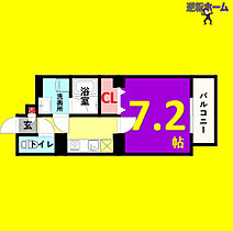 MX-II  ｜ 愛知県名古屋市北区長田町4丁目（賃貸マンション1K・4階・27.75㎡） その2