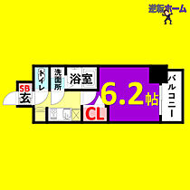 アステリ鶴舞テーセラ  ｜ 愛知県名古屋市中区千代田3丁目（賃貸マンション1K・11階・21.44㎡） その2