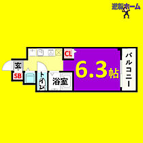 プレサンスSAKAE白川公園  ｜ 愛知県名古屋市中区大須2丁目（賃貸マンション1K・2階・20.92㎡） その2