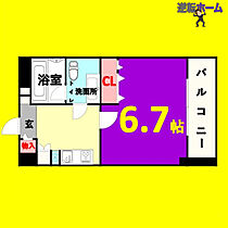 アール押切  ｜ 愛知県名古屋市西区押切1丁目（賃貸マンション1K・6階・28.06㎡） その2