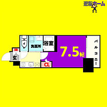 パルティール新栄 605 ｜ 愛知県名古屋市東区葵1丁目（賃貸マンション1K・6階・24.78㎡） その2