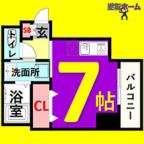 ラ・ルーシュ泉 803 ｜ 愛知県名古屋市東区泉1丁目19-24（賃貸マンション1R・8階・24.88㎡） その2