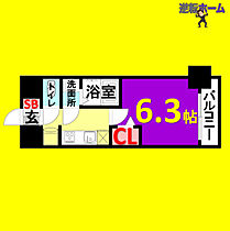 ディアレイシャス矢場町  ｜ 愛知県名古屋市中区新栄1丁目（賃貸マンション1K・2階・22.23㎡） その2