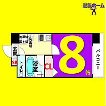 グレイス大曽根  ｜ 愛知県名古屋市東区東大曽根町（賃貸マンション1K・8階・24.90㎡） その2