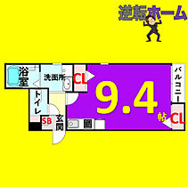 クレサス千種II．ｍ 403 ｜ 愛知県名古屋市千種区今池5丁目20-21（賃貸マンション1K・4階・23.44㎡） その2