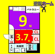 LOTUS(ロータス)  ｜ 愛知県名古屋市東区豊前町2丁目（賃貸アパート1LDK・3階・31.32㎡） その2