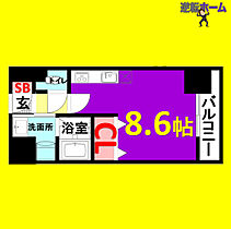 パルティール金山  ｜ 愛知県名古屋市中区正木4丁目（賃貸マンション1R・2階・24.05㎡） その2