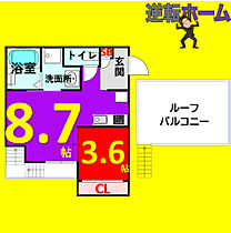 Grandtic堀田  ｜ 愛知県名古屋市瑞穂区神穂町（賃貸アパート1LDK・2階・30.12㎡） その2