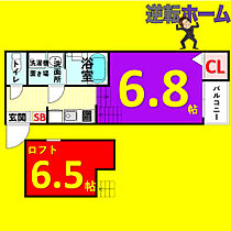 椿家 205【通常プラン】 ｜ 愛知県名古屋市熱田区一番2丁目17-22（賃貸アパート1K・2階・22.28㎡） その2