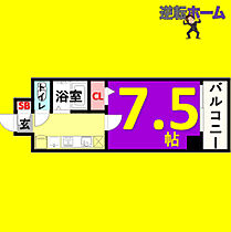 愛知県名古屋市熱田区明野町（賃貸マンション1K・1階・24.22㎡） その2