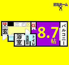 アプリーレ久屋大通公園  ｜ 愛知県名古屋市東区泉1丁目（賃貸マンション1K・6階・28.31㎡） その2