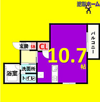 シティライフ今池北  ｜ 愛知県名古屋市千種区神田町（賃貸マンション1R・4階・24.90㎡） その2