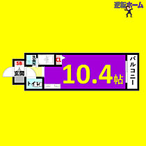 エルスタンザ東別院  ｜ 愛知県名古屋市中区橘1丁目（賃貸マンション1R・2階・28.05㎡） その2