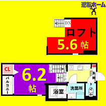 愛知県名古屋市熱田区三本松町（賃貸アパート1K・1階・20.20㎡） その2