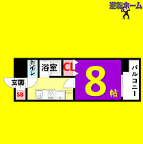 ベル池下  ｜ 愛知県名古屋市千種区春岡1丁目（賃貸マンション1K・9階・24.80㎡） その2