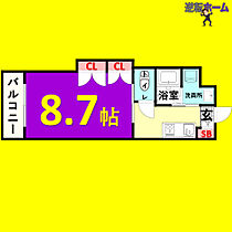 サンシャイン本山  ｜ 愛知県名古屋市千種区清住町3丁目（賃貸マンション1K・1階・26.72㎡） その2