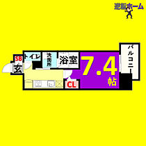 リバーコート砂田橋I  ｜ 愛知県名古屋市東区大幸4丁目（賃貸マンション1K・10階・24.87㎡） その2