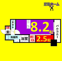 メイクスWアート金山ウエスト  ｜ 愛知県名古屋市中川区八熊1丁目（賃貸マンション1LDK・7階・27.85㎡） その2