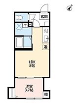 robot home 上本郷  ｜ 千葉県松戸市緑ケ丘2丁目（賃貸アパート1LDK・3階・27.92㎡） その2