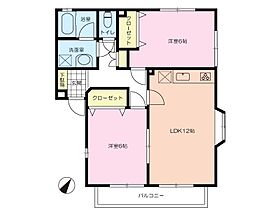 ソレイユ東松戸  ｜ 千葉県松戸市紙敷（賃貸アパート2LDK・2階・57.24㎡） その2