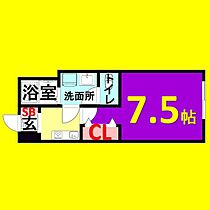 アマーレ松原  ｜ 愛知県名古屋市中村区松原町4丁目（賃貸アパート1K・1階・23.12㎡） その2