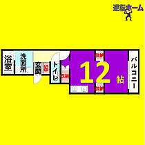 レモナ中村公園 201 ｜ 愛知県名古屋市中村区中村町8丁目59（賃貸マンション1R・2階・35.60㎡） その2