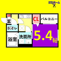 メゾン・ド・ボヌール名古屋  ｜ 愛知県名古屋市西区栄生3丁目（賃貸アパート1K・3階・20.69㎡） その2