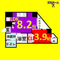 セントフィオーレ岩塚  ｜ 愛知県名古屋市中村区畑江通9丁目（賃貸マンション1LDK・5階・26.08㎡） その2