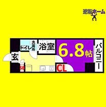 エルザビル名古屋駅前  ｜ 愛知県名古屋市中村区名駅南1丁目（賃貸マンション1K・13階・22.44㎡） その2