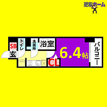 メイクス名駅南II  ｜ 愛知県名古屋市中村区名駅南3丁目（賃貸マンション1K・9階・23.01㎡） その2