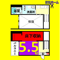 FONTANA　TAKABATA(フォンターナ  ｜ 愛知県名古屋市中川区荒中町（賃貸アパート1R・2階・22.50㎡） その2