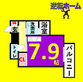 PLATZTACHIBANA7階6.4万円