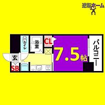 愛知県名古屋市東区泉1丁目（賃貸マンション1R・2階・23.76㎡） その2