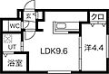 クレイパレス美園4階5.8万円