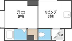 間取図画像 1DK