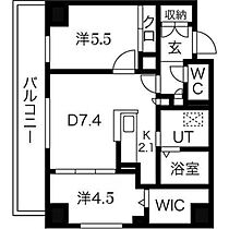 アルファスクエア中島公園  ｜ 北海道札幌市中央区南八条西6丁目（賃貸マンション2LDK・6階・48.42㎡） その2